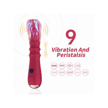 Armony - Dildo Vibrador Estimulador Punto A Termoajustable Rojo |