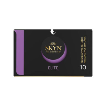 SKYN - PRÉSERVATIFS ULTRA-FINS ELITE 10 UNITÉS - Sans latex