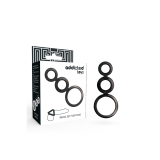 ADDICTED TOYS - ENSEMBLE DANNEAU POUR PÉNIS - FUMÉ - Cockrings sans v…