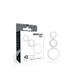 ADDICTED TOYS - RINGS SET FOR PENIS TRANSPARENT - Cockrings without v…