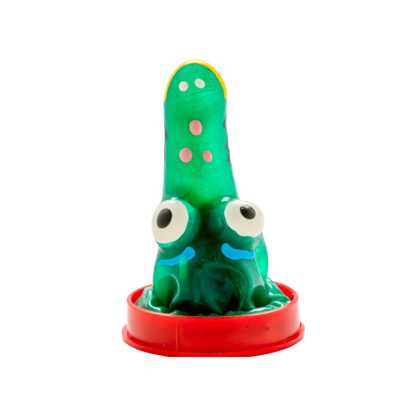 CONDOMERIE - HANDBEMALTE NEUHEITSKONDOME KROKODIL MODELL 1 - Lustige…