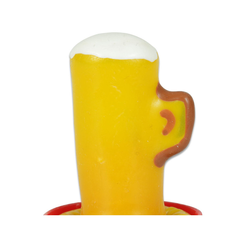 CONDOMERIE - HANDPAINTED NOVELTY CONDOMS GLASS OF BEER - Funny Condoms