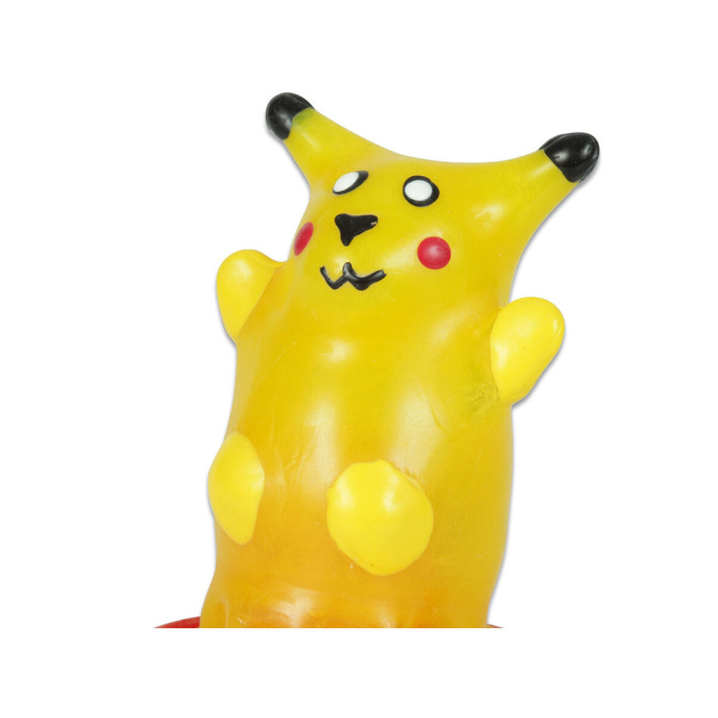 CONDOMERIE - HANDPAINTED NOVELTY CONDOMS YELLOW MOUSE - Funny Condoms