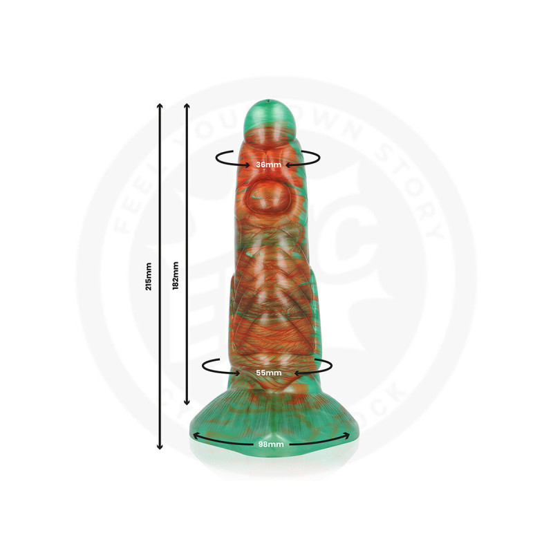 Epic - Tiryon Dildo Destello Verde | Vybes.it