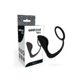 Addicted Toys - Plug Anal Con Anillo Pene Negro | Vybes.it