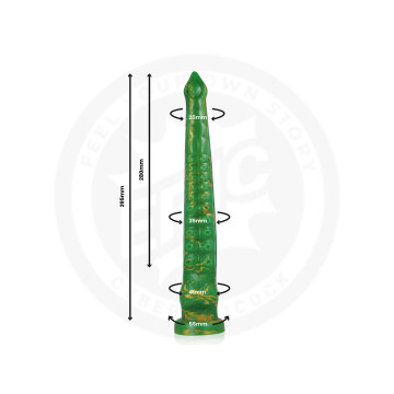 Epic - Hylos Dildo Destello Verde | Vybes.it