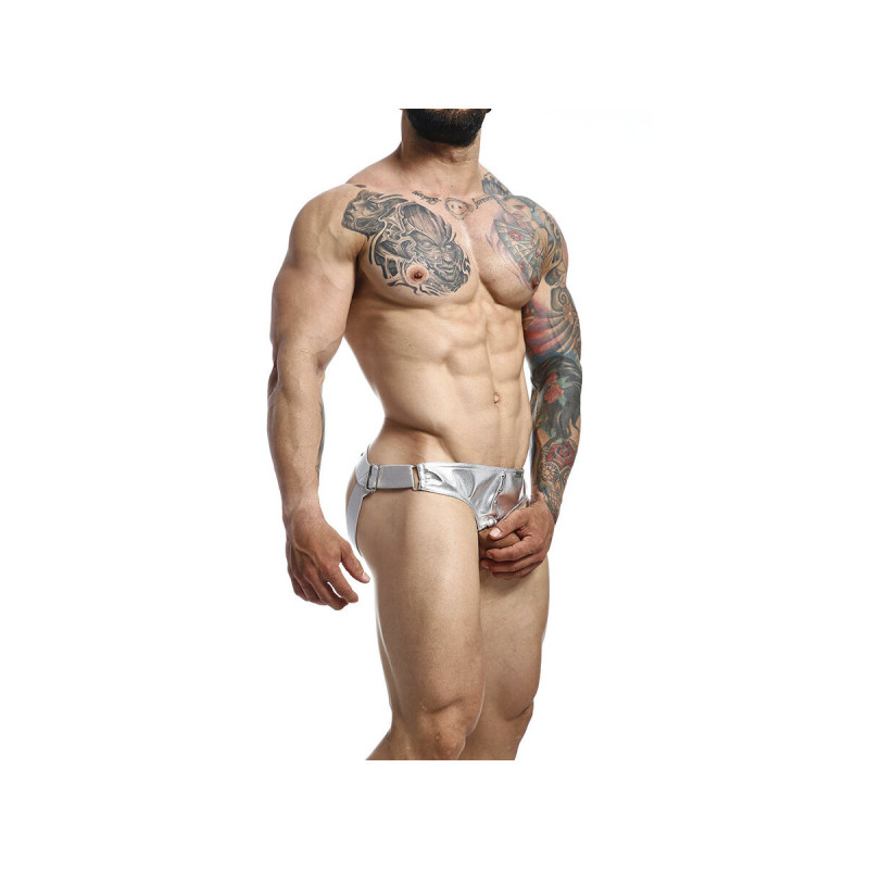 MOB - DNGEON JOCKSTRAP SILBERNER COCKRING EINE GRÖSSE - Jockstraps