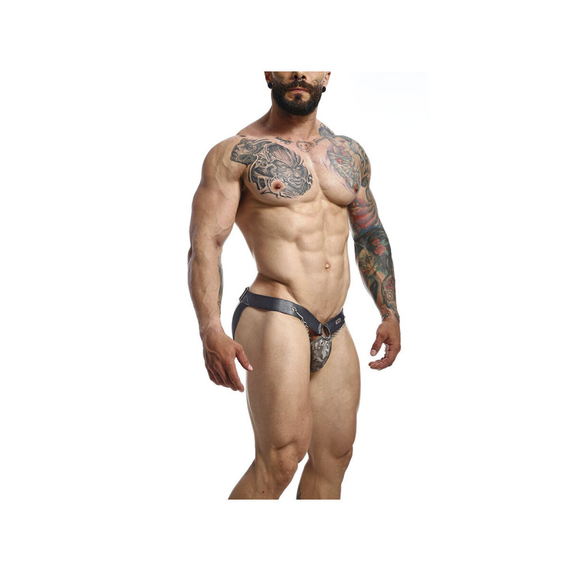 MOB - DNGEON SNAP JOCKSTRAP GRAU EINE GRÖSSE - Jockstraps