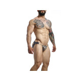 MOB - DNGEON SNAP JOCKSTRAP GRAU EINE GRÖSSE - Jockstraps