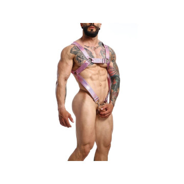 MOB - DNGEON CROSSED PENIS HARNESS ONE SIZE - Men's Harnesses