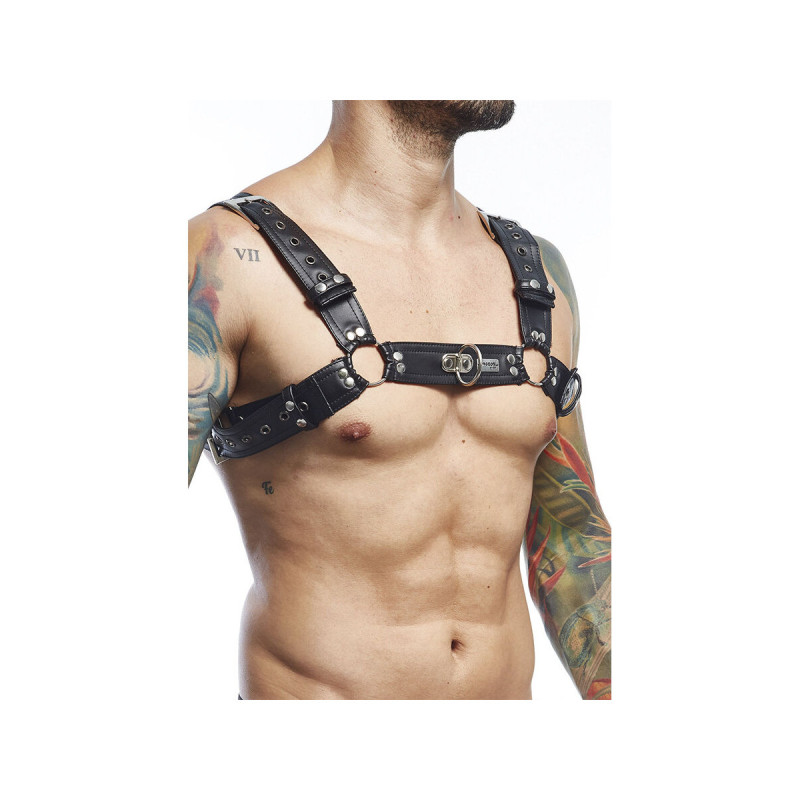 MOB - DNGEON SCHWARZER HARNESS-GÜRTEL, EINHEITSGRÖSSE - Herrengeschir…