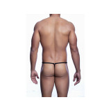 MOB - BLACK TEAR-SHAPED THONG SIZE L/XL - /product_models/2965 - Male…