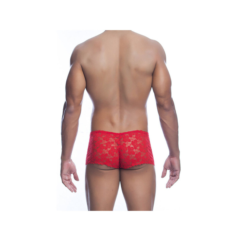 MOB - BOXER IN PIZZO ROSSO TAGLIA L/XL - /product_models/2937 - Intim…