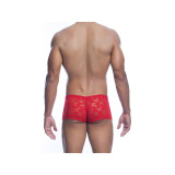 MOB - BOXER EN DENTELLE ROUGE TAILLE S/M - /product_models/2937 - Sou…