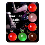 SECRETPLAY - BRASILLIAN BALLS LUBRIFICANTE HOT BALLS 6 UNITÀ