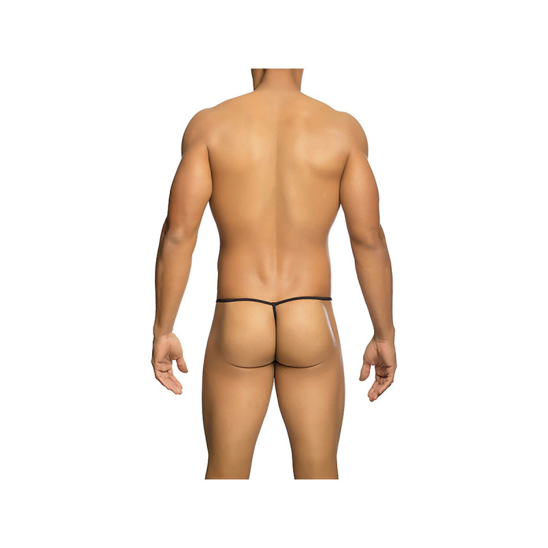 MOB - STRING TRANSPARENT EN FORME DE T NOIR TAILLE S/M - /product_mod…