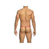 MOB - PERIZOMA TRASPARENTE A FORMA DI T ROSSO TAGLIA S/M - /product_m…