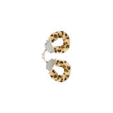 TOYJOY - FURRY FUN CUFFS BONDAGE LEOPARD - Handcuffs | Vybes.it