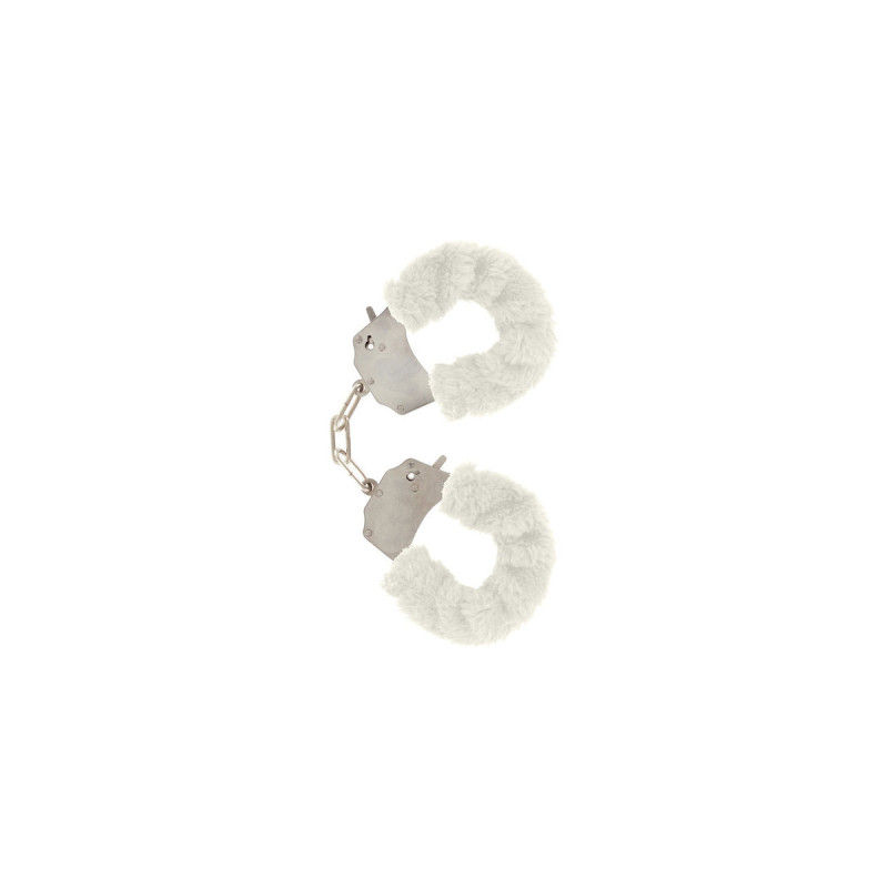 TOYJOY - MANCHETTES FURRY FUN BONDAGE BLANC - épouses | Vybes.it