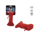 CALEXOTICS - SCANDAL RED BDSM ROPE 10 M - Ropes | Vybes.it