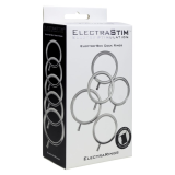ELECTRASTIM - ELECTRARINGS ANILLOS METÁLICOS PARA EL PENE PACK 5