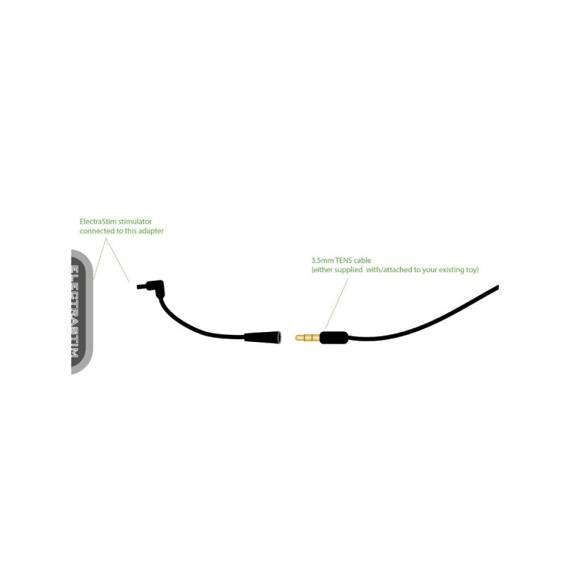 ELECTRASTIM - STANDARDADAPTER AUF BUCHSE 3,5 MM - BDSM-Elektrostimula…