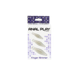 TOYJOY - GIOCO ANALE FINGER RIMMER 3 PEZZI TRASPARENTE - Perline anali