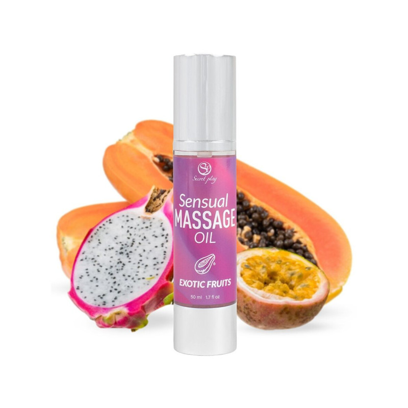 SECRETPLAY - OLIO DA MASSAGGIO AI FRUTTI ESOTICI - SECRETPLAY COSMETI…