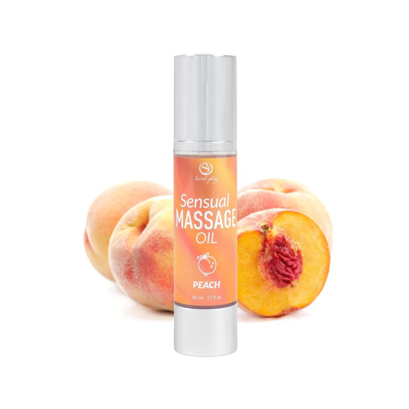 SECRETPLAY - HUILE DE MASSAGE À LA PÊCHE - SECRETPLAY COSMETIC - Huil…