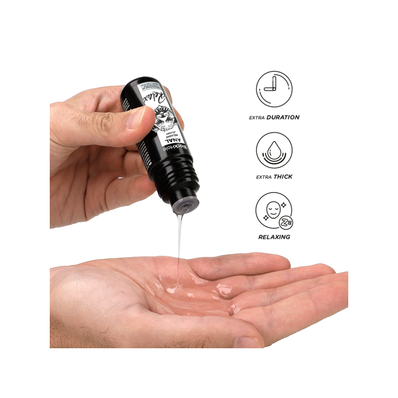 BLACK HOLE - ANAL RELAXING JOJOBA RELAX SILICONE BASE 30 ML - Silicon…