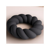 ROCKS-OFF - TWIST BLACK SILICONE MASTURBATOR RING - Cockrings without…