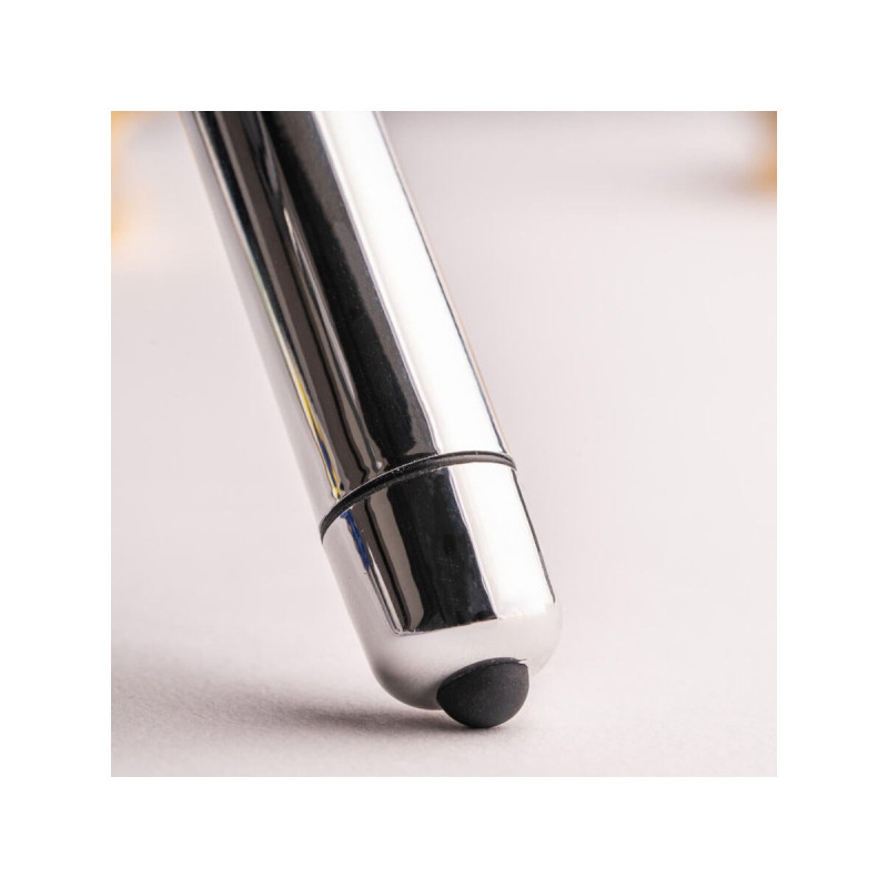 ROCKS-OFF - RO-80 PROIETTILE VIBRANTE CROMATO ARGENTO - Proiettili vi…