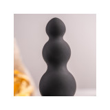 Rocks - Off - Petite Sensations Bubbles Plug Anal Vibrador Negro |