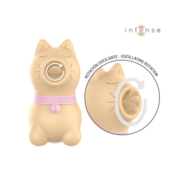 Intense - Stimolatore Tolosa Con Lingua Rotante A 360° Giallo |