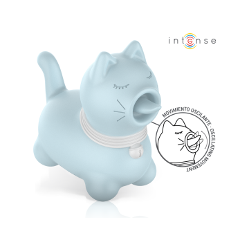 Intense - Stimolatore Duchess Con Lingua Rotante 360º Blu | Vybes.it