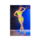 Chilirose - Cr 4866 Set Top Y Short Verde Neón S/M | Vybes.it