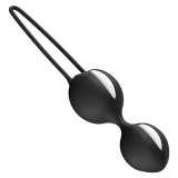 FUN FACTORY - SMARTBALLS DUO KEGELBÄLLE SCHWARZ