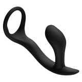 FUN FACTORY - PLUG ANAL EN ANNEAU DE BOTTE NOIR