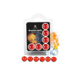 SECRETPLAY COSMETIC Secretplay Set 6 Palline Brasiliane Effetto Caldo e Freddo: accessorio intimo | Vybes.it