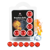SECRETPLAY - SET 6 BRAZILIAN BALLS HOT AND COLD EFFECT