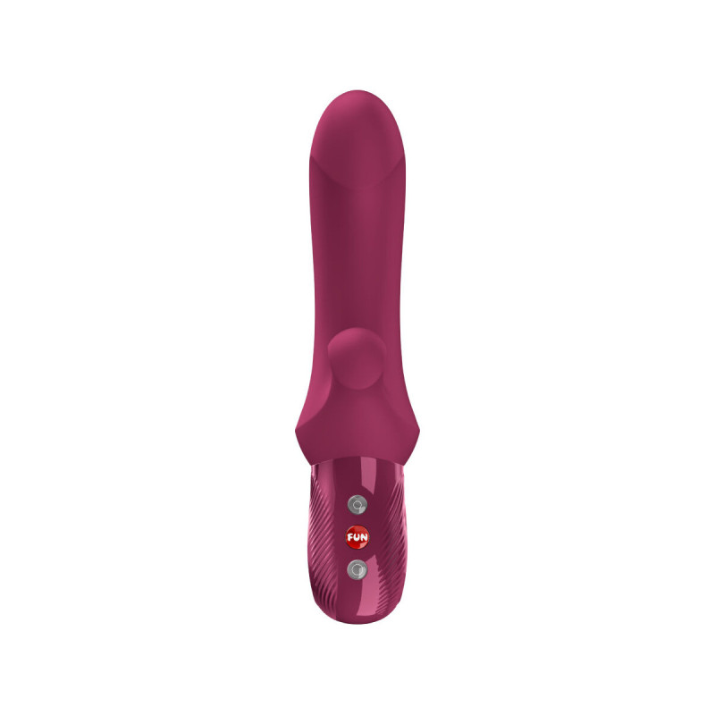 Fun Factory - Bi Stronic Curve Conejo Estimulador De Empuje Burdeos