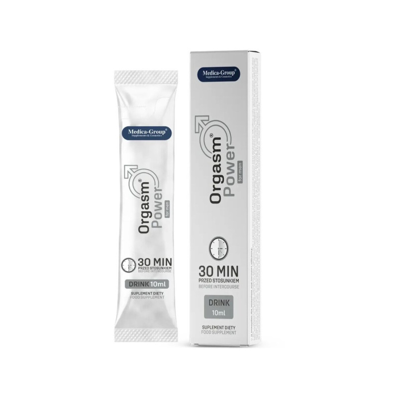 MEDICA GROUP - BOISSON ORGASM POWER POUR HOMMES 10 ML - Augmentation…