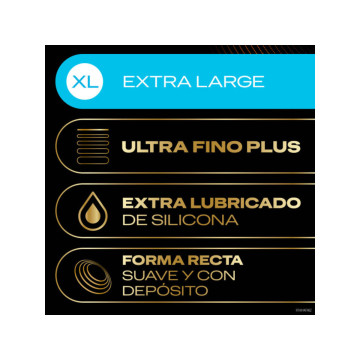DUREX - CONNEXION TOTALE XL ULTRA FINE PLUS SANS LATEX 10 UNITÉS - DU…