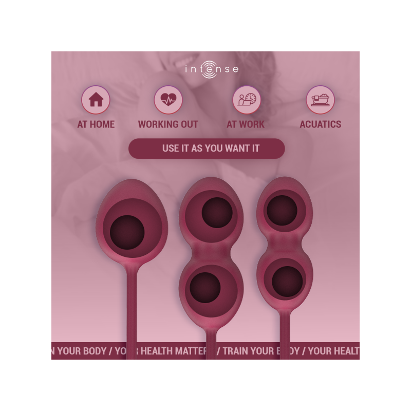 Intense - Charli Kit Bolas Kegel Violet | Vybes.it