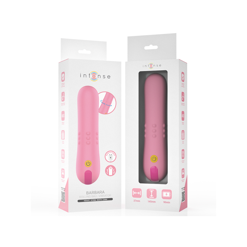 Intense - Barbara Vibrador Con Perlas Giratorias | Vybes.it