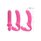 Intense - Amy Vibrador Doble 20 Cm Rosa Control Remoto | Vybes.it