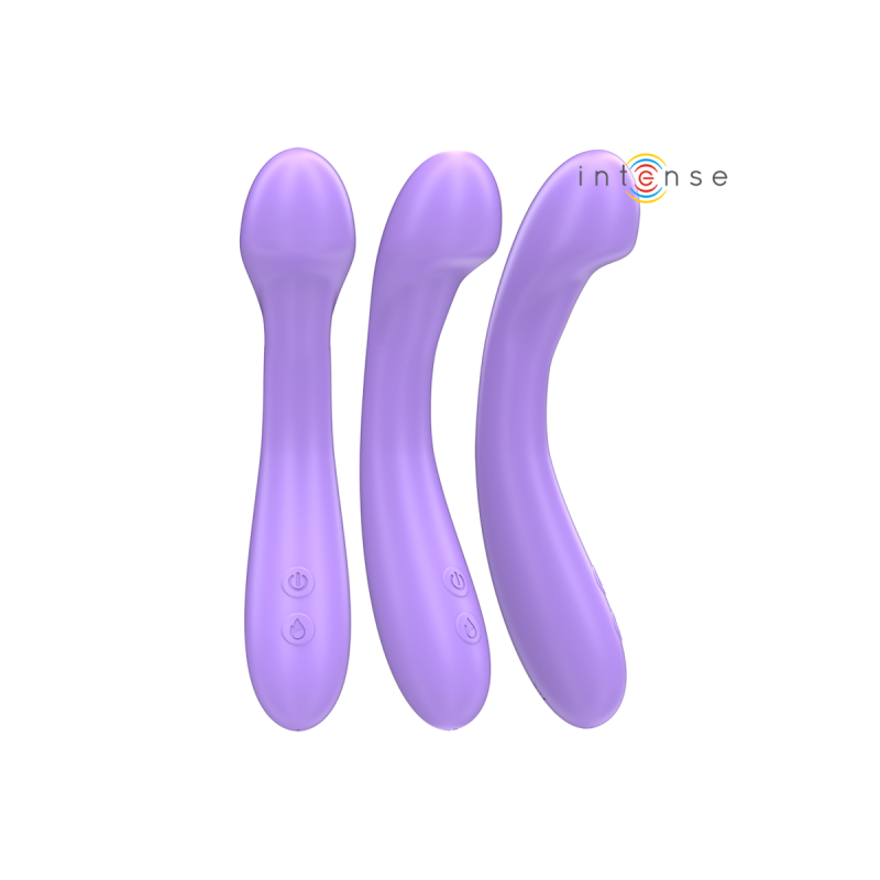 Intense - Becky Vibrador 19 Cm Calentable 7 Vibraciones Morado |