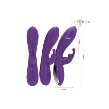 Intense - Randall Vibrador Rabbit 10 Vibraciones Morado | Vybes.it
