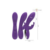 Intense - Randall Vibrador Rabbit 10 Vibraciones Morado | Vybes.it