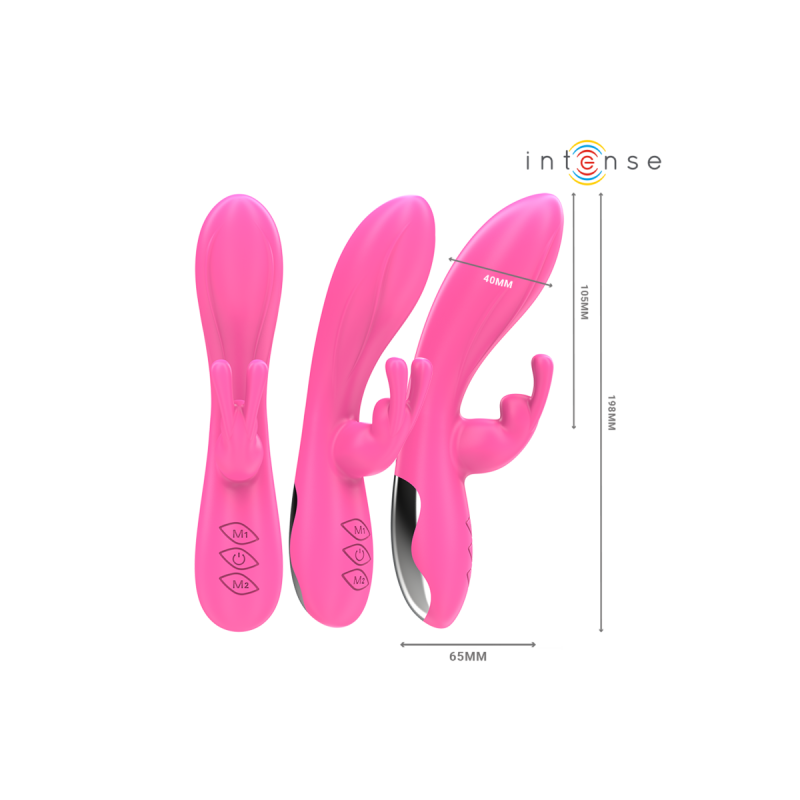 Intense - Randall Vibrador Rabbit 10 Vibraciones Rosa | Vybes.it